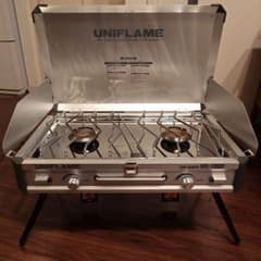 UNIFLAME ツーバーナーコンロ US-1900 専用収納袋付きのサムネイル