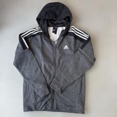 adidas メンズ フルジップ スウェットパーカー & ジョガーパンツ 上下のサムネイル