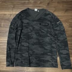 AVIREX USA カモフラ柄 Vネック 長袖Tシャツのサムネイル