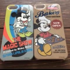 iPhone5ケース 2個セット ミッキー レトロ 送料無料 最安値のサムネイル