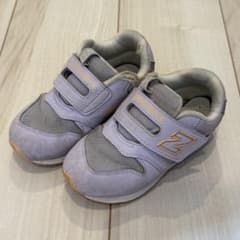 New Balance キッズスニーカー パープル　紫　16.5
