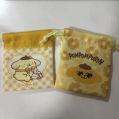 サンリオ ポムポムプリン ミニ巾着 2点セットのサムネイル