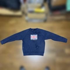 BURBERRY トレーナー ネイビー 150A LONDONマーク - メルカリ