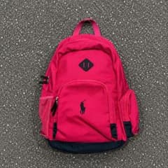 POLO RALPH LAUREN ピンクリュックarchiveビッグポニー