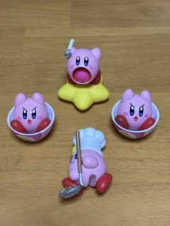 吉野家×カービィ コラボ オリジナルフィギュア 4個セット｜ 開封済み飾り保管