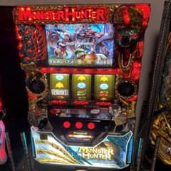 モンスターハンター 月下雷鳴　スロット5号機実機　モンハン　家スロ パチスロモンスターハンター月下雷鳴 パチスロ スロット 機械割