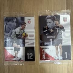 バレー 男子日本代表 ウエハース 2026 西田有志&高橋藍ノーマルカードセットのサムネイル