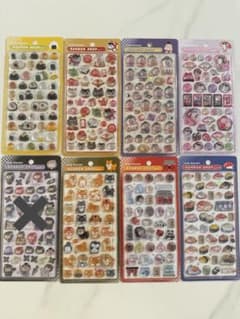 ボンボンドロップシール 和柄 相撲 舞妓 おにぎり 縁起物 柴犬 寿司