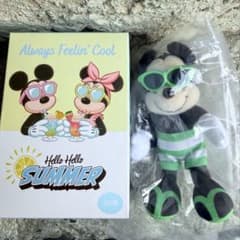 ディズニー ハローハローサマー ミッキーぬいぐるみチャームのサムネイル