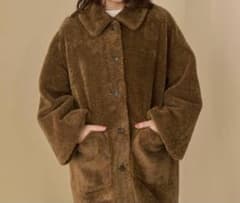 olun loose 2way boa coat/ルーズ2wayボアコート - メルカリ