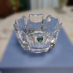 Orrefors 花びら型クリスタルボウル - メルカリ