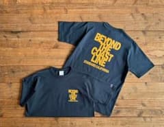スタンダードカリフォルニア直営店限定　Tシャツ　スタカリ　キャプテンズヘルム 限定!紺L スタンダードカリフォルニア × チャンピオン T1011 Tシャツ