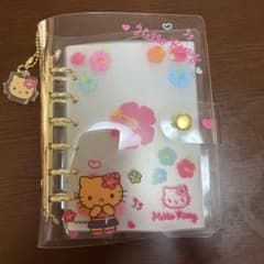 ハローキティ シール手帳 クリア ハイビスカスのサムネイル