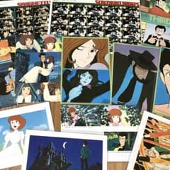 RETRO様リクエスト3点まとめ商品ルパン三世峰不二子ポストカードクリア