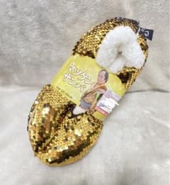 新品未使用 マツケン 靴下 ルームシューズ もこもこ きらきらのサムネイル