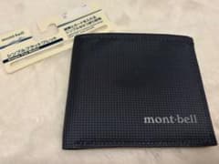 【新品・未使用】 mont-bell 二つ折り財布 ネイビーのサムネイル