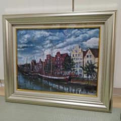 風景画 油絵 リューベック 6号サイズ - メルカリ