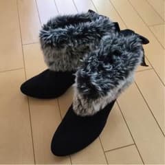 ✧*。ボア付きショートブーツ✧*。のサムネイル