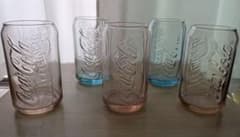 Coca-Cola 缶型グラス 5個セットのサムネイル