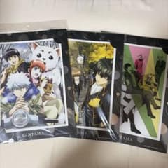 銀魂 イラストポートレートセット ABC 3種のサムネイル