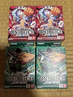 ワンピースカードゲーム スタートデッキ 4個セット ゾロ ルフィ まとめてセット