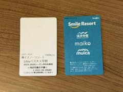 舞子スノーリゾート 1dayリフト券　2枚セットのサムネイル