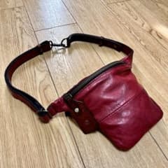 ITADAKI イタダキ レザー ヒップバッグ ボディバッグ ウエストポーチ 