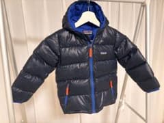 Patagonia キッズ ハイロフト　ダウンジャケット　4T 美品のサムネイル