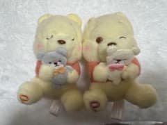 くまのプーさん ミルキーボア マスコット〜くまさんだっこ〜　2種セット