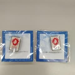 大阪関西万博 EXPO2025 ミャクミャクマグネット式 ピンバッジ 2個