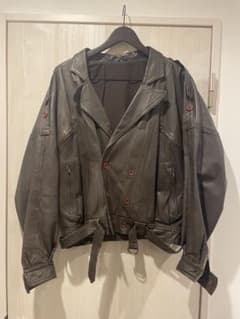 가죽 재킷 라이더스 브라운 헌옷