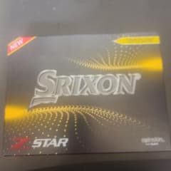 Srixon Z STAR イエロー ゴルフボール新品未使用1ダース12個入のサムネイル