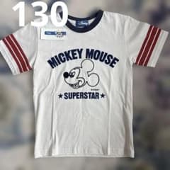 [신품 미사용] 태그 첨부 Mickey Mouse 아이 T셔츠 면 100%