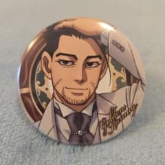 ゴールデンカムイ 尾形百之助 缶バッジ レトロパーティー - メルカリ