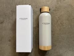 【ロクシタン】新品未使用　ノベルティ　水筒　タンブラー　ランチボックス　ストール 新品未使用】ロクシタン サーモステンレスボトル ノベルティ 限定