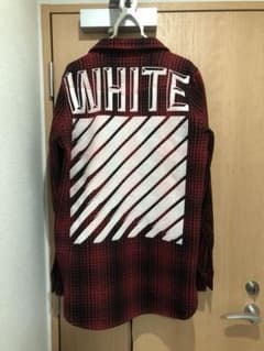 off-white ウールチェックシャツのサムネイル