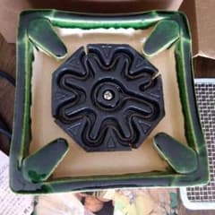 織部焼コンロ野々田商店未使用箱付きレア11000円に - メルカリ