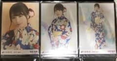 乃木坂46 生写真 与田祐希 浴衣 3種コンプのサムネイル