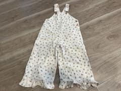 JUMELLE キッズ サロペット　バースデイ　花柄 100cmのサムネイル