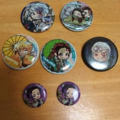 鬼滅の刃 缶バッジ まとめ売りのサムネイル