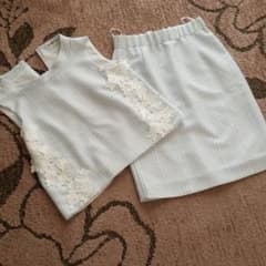 めるみみ様専用！！ストロベリーフィールズの花レースセットアップのサムネイル