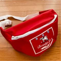 レトロ　牛乳石鹸　ウエストポーチ　バック　カバン　レアのサムネイル