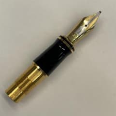 PARKER デュオフォールド 万年筆 ペン先 首軸 18K MI（94） PARKER デュオフォールド 万年筆 ペン先 首軸 18K MI（94） - メルカリ