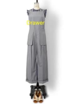 ☆新品未使用☆ Drawer ドゥロワー  コットンサロペット36のサムネイル