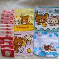 リラックマ　タオルセット　バッグ　ポーチ等　まとめ売り リラックマ タオル ポケットティッシュ ポーチセット - メルカリ