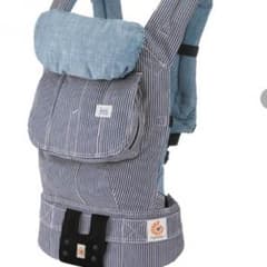 「あこ様専用」エルゴ LEE ヒッコリーストライプデニム 抱っこ紐のサムネイル