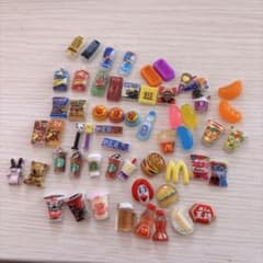 食べ物ネイル　飲み物ネイル　ネイルパーツ まとめ売り 食品 飲料 キャラクター②のサムネイル
