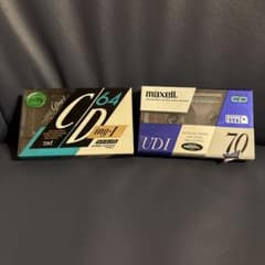 TDK CDing-1 64 & maxell UD1 70 カセットテープのサムネイル