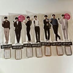 BTS docomo LG style POPスタンド 7人セット 非売品のサムネイル