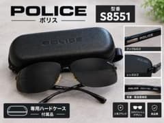 POLICE ポリス サングラス S8551 ケース付き【イタリア製】 - メルカリ